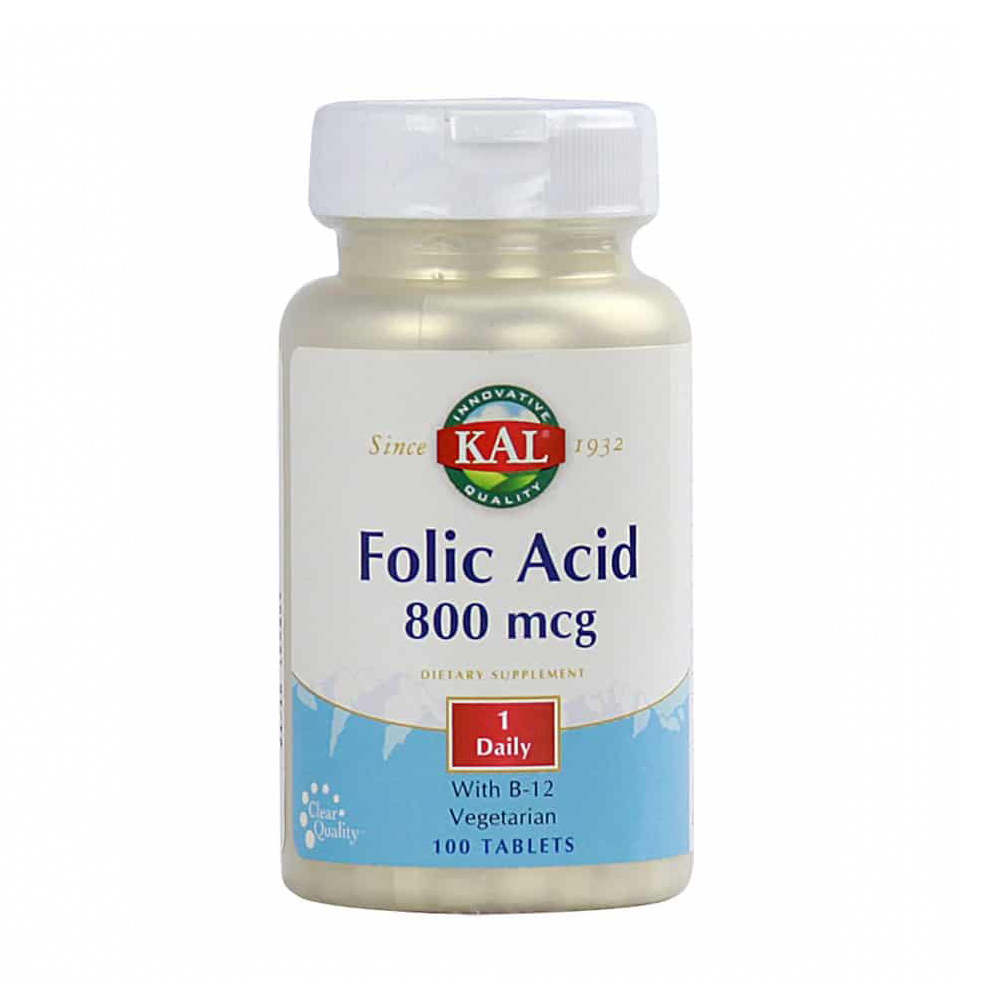Folic Acid 800 mcg KAL
