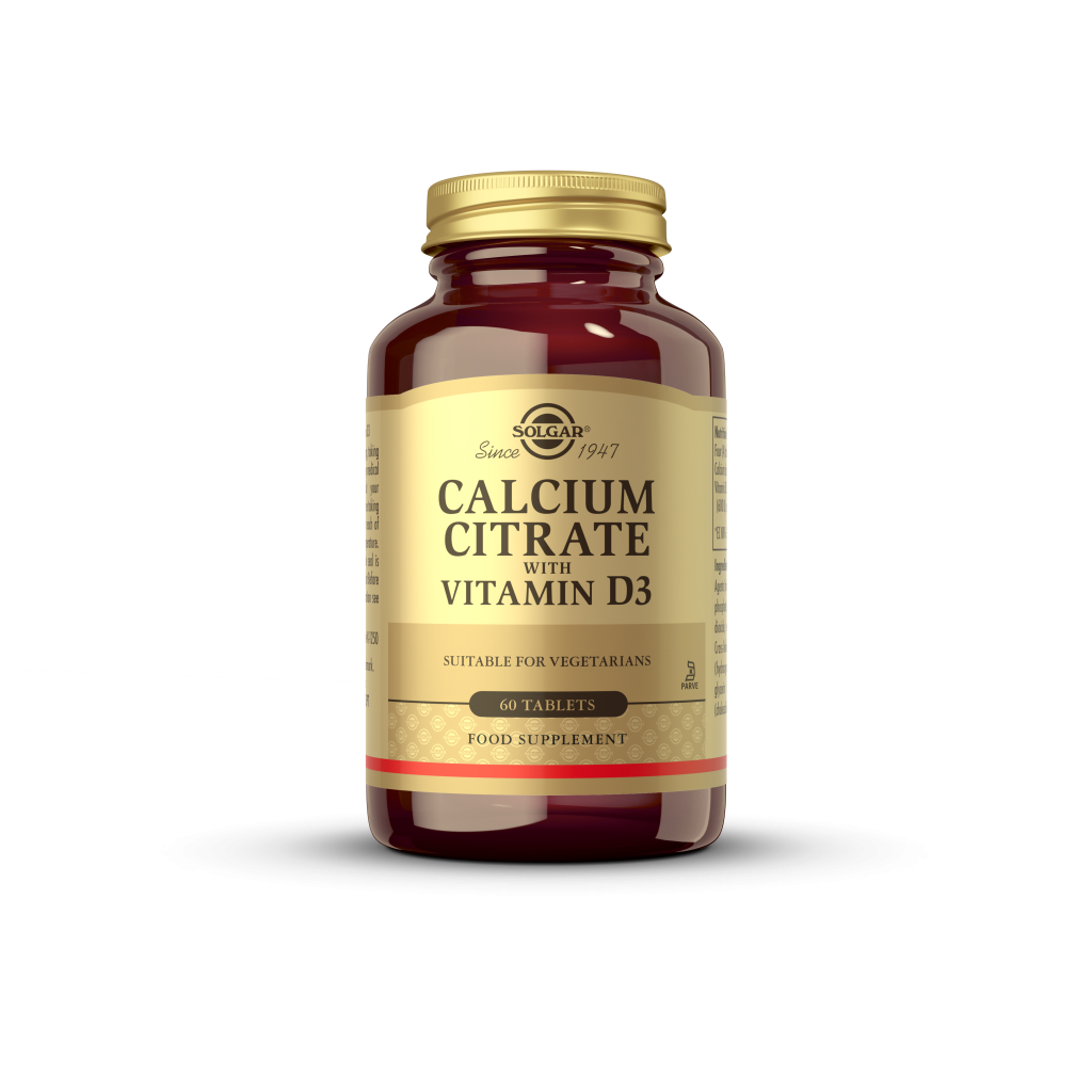 Solgar Kalcij Citrat Plus Vitamin D A60