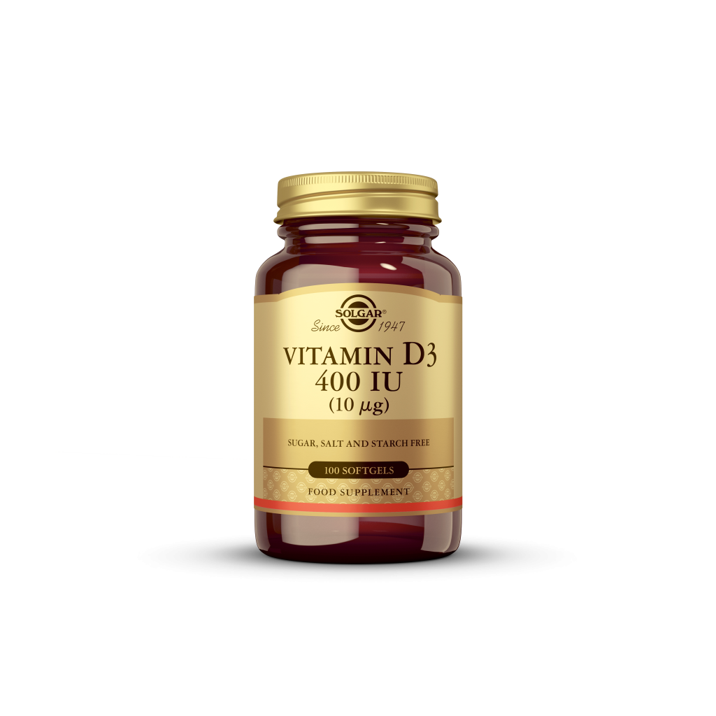 Solgar Vitamin D3 10mcg A100