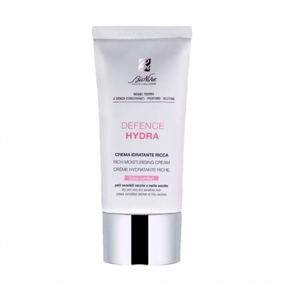 BIONIKE DEFENCE HYDRA Rich moisturising cream – hranjiva krema za njegu suhe i normalne osjetljive kože, 50 ml