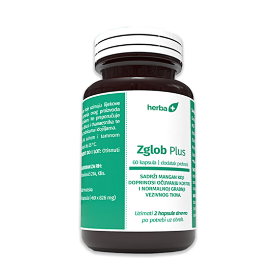 ZGLOB PLUS 60 KAPSULA, HERBA CROATICA