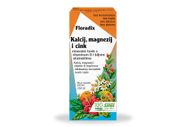 Floradix Kalcij Magnezij i cink tonik 250 mlSalus Haus Kalendula