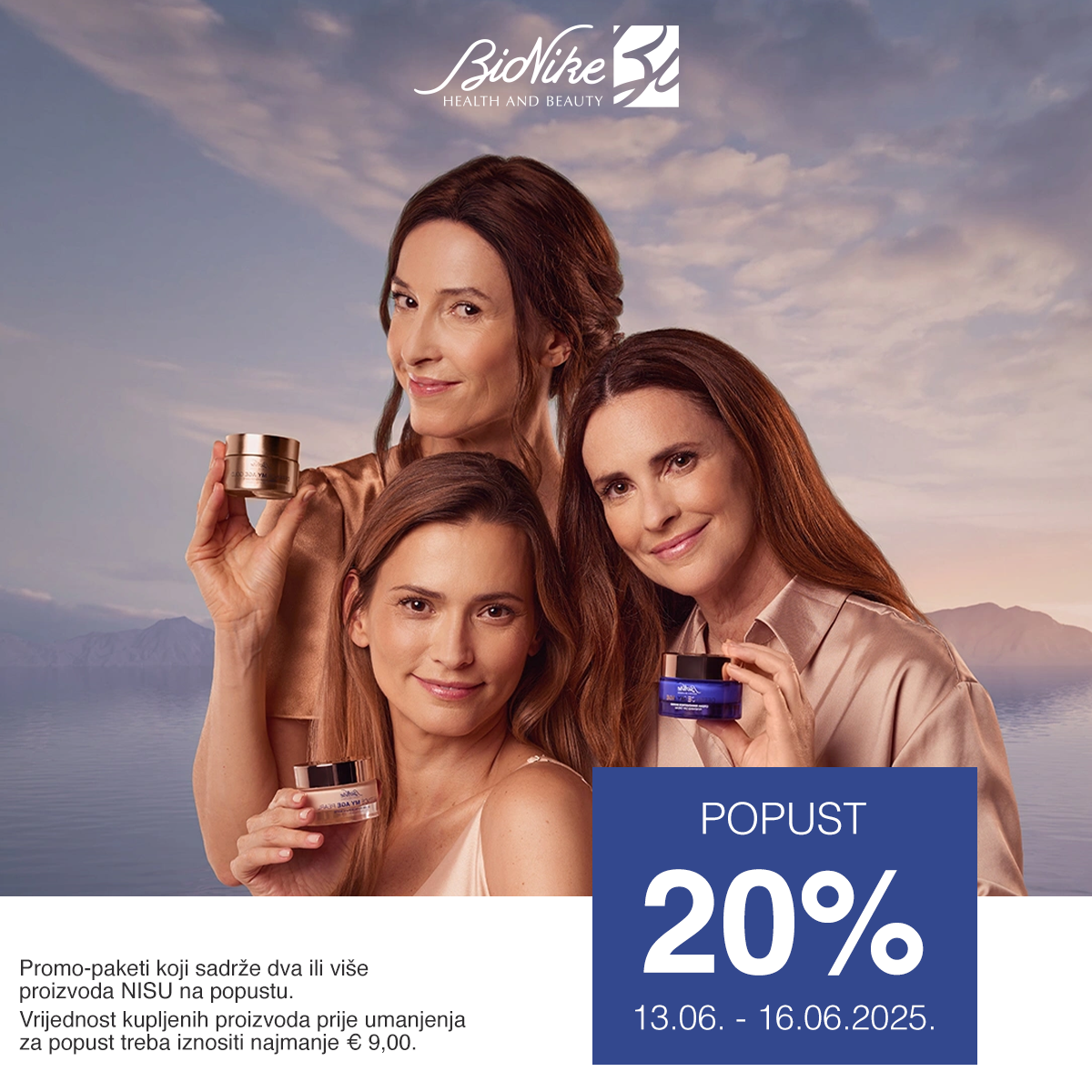 Bionike dermokozmetika popust od 13.06 16.06.2025