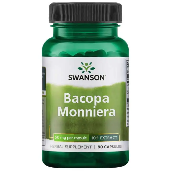 bacopa brahmi bakopa kapsule swanson 1