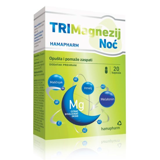 hamapharm trimagnezij noć kapsule