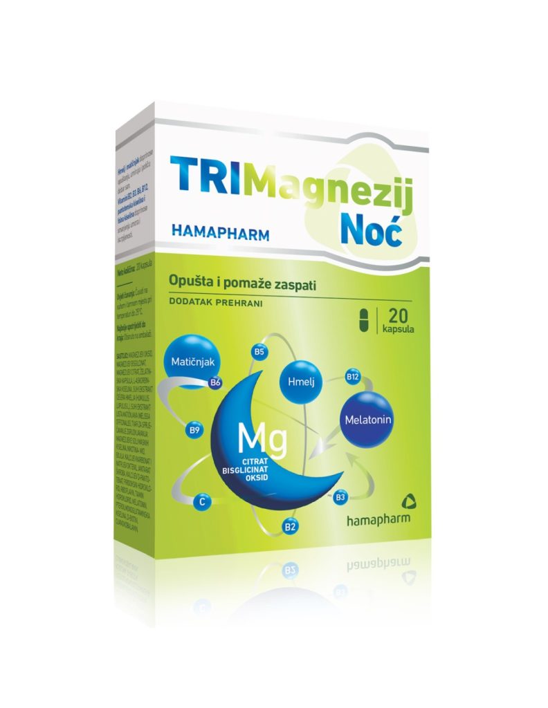 hamapharm trimagnezij noć kapsule