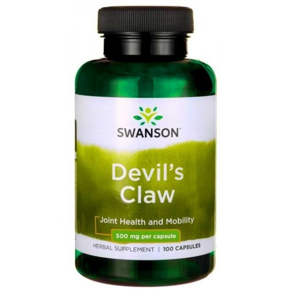 swanson vrazja kandza devils claw harpagofit 500mg kapsule 100 kapsula