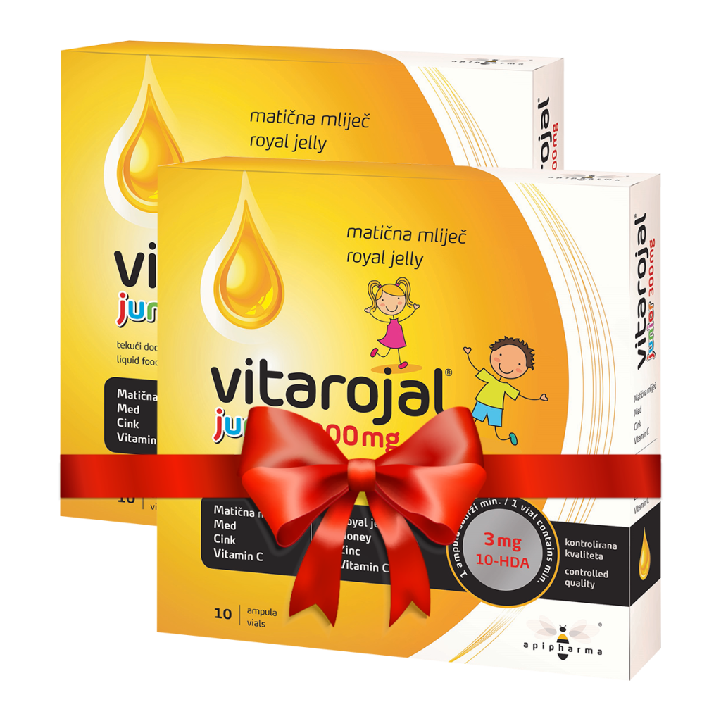 Vitarojal ampule junior 300 mg duo pakiranje
