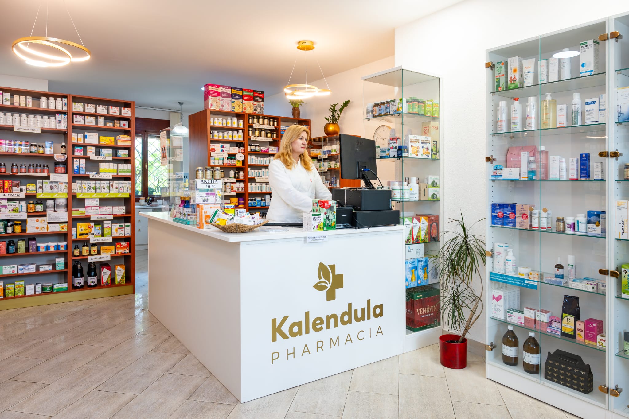 Kalendula ljekarna pult